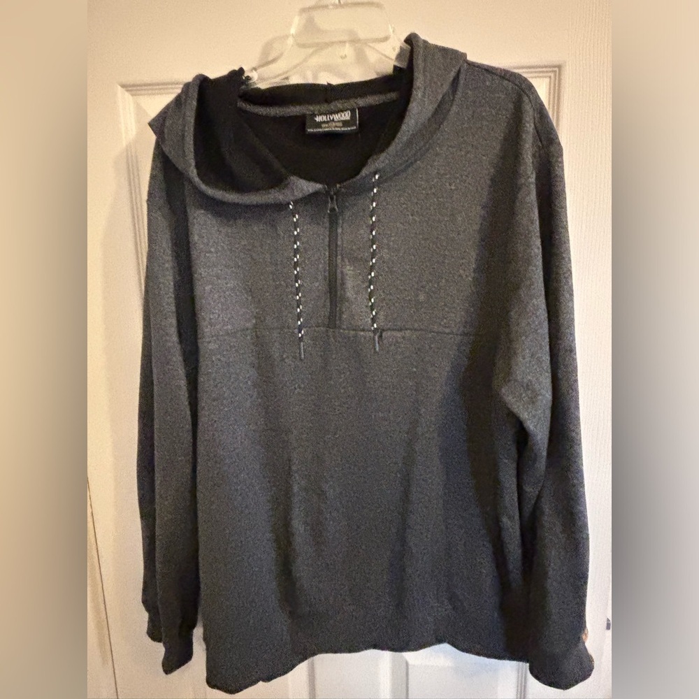 Hollywood Charcoal Marled Hoodie - Size 3XL​
